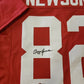 MVP Authentics Alabama Crimson Tide Ozzie Newsome Autographed Signed Jersey Beckett Holo 107.10 sports jersey framing , jersey framing