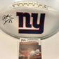 MVP Authentics Alec Ogletree Autographed Signed N.Y. Giants Logo Football Jsa Coa 53.10 sports jersey framing , jersey framing