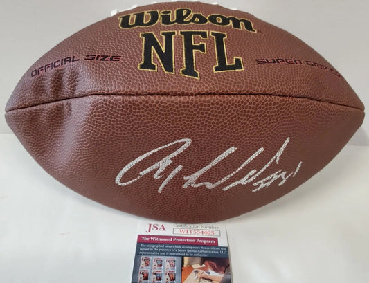 MVP Authentics Anquan Boldin Autographed Signed Football Jsa Coa 125.10 sports jersey framing , jersey framing