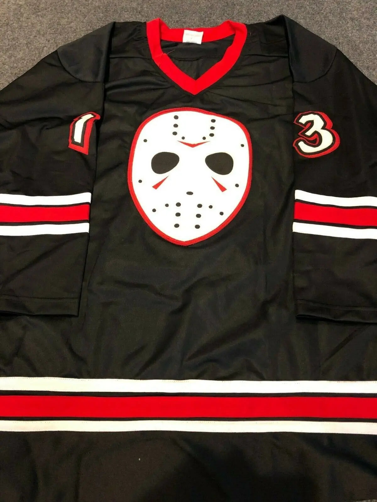 MVP Authentics Ari Lehman Signed Inscribed Jason Voorhees Friday The 13Th Jersey Lehman Holo 81 sports jersey framing , jersey framing
