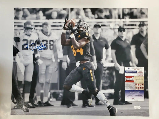 MVP Authentics Arizona State Sun Devils Frank Darby Autographed Signed 16X20 Photo Jsa Coa 89.10 sports jersey framing , jersey framing