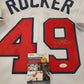 MVP Authentics Atlanta Braves John Rocker Autographed Signed Jersey Jsa Coa 98.10 sports jersey framing , jersey framing