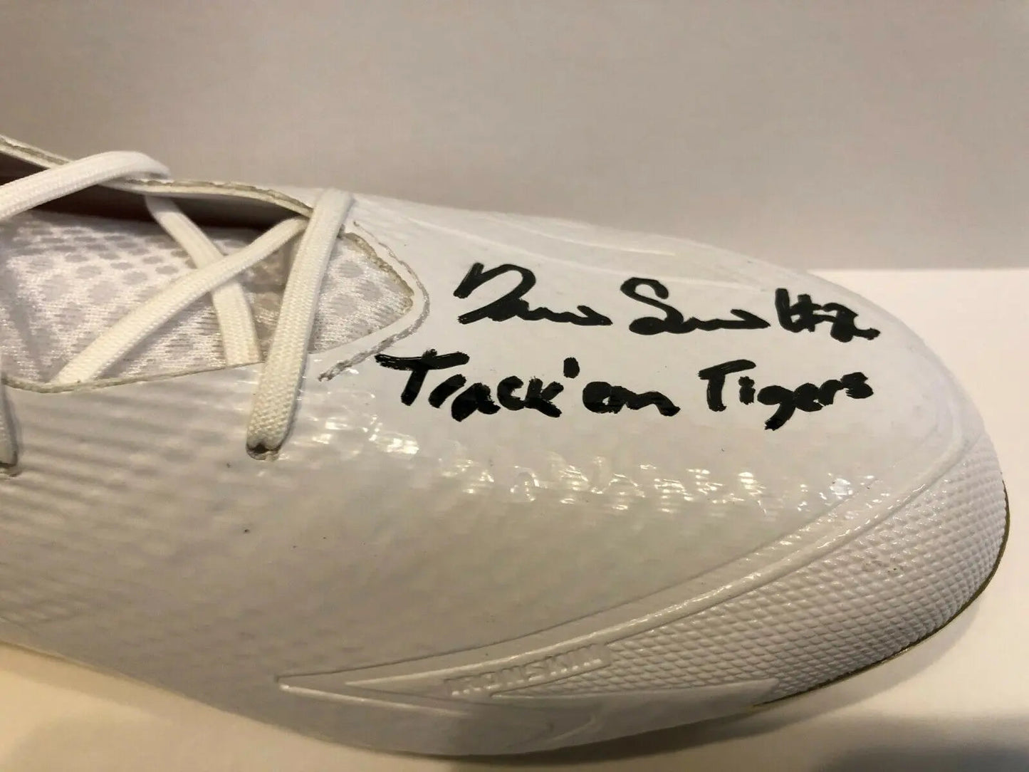 MVP Authentics Auburn Tigers Darius Slayton Autographed Signed Inscribed Adidas Cleat Jsa Coa 134.10 sports jersey framing , jersey framing
