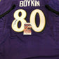 MVP Authentics Baltimore Ravens Miles Boykin Autographed Signed Jersey Jsa  Coa 107.10 sports jersey framing , jersey framing