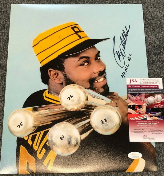 MVP Authentics Bill Madlock Autographed Signed Inscr Pittsburgh Pirates 11X14 Photo Jsa  Coa 35.99 sports jersey framing , jersey framing