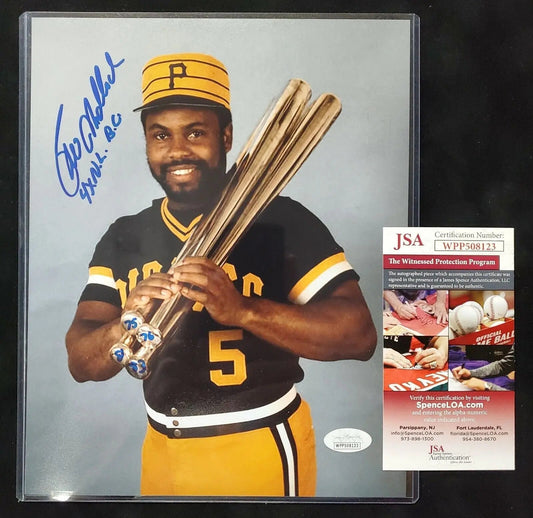 MVP Authentics Bill Madlock Autographed Signed Inscr Pittsburgh Pirates 8X10 Photo Jsa  Coa 26.99 sports jersey framing , jersey framing