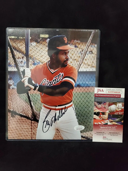 MVP Authentics Bill Madlock Autographed Signed San Francisco Giants 8X10 Photo Jsa  Coa 22.49 sports jersey framing , jersey framing