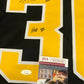 MVP Authentics Boston Bruins Gerry Cheevers Autographed Signed Inscribed Jersey Jsa Coa 98.10 sports jersey framing , jersey framing
