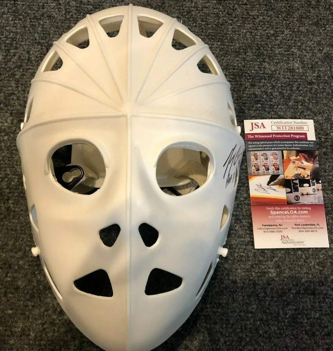 Gerry Cheevers Original Mask