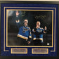 MVP Authentics Brett Hull & Adam Oates Framed Signed Insc St. Louis Blues 16X20 Photo Jsa Coa 270 sports jersey framing , jersey framing