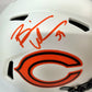 MVP Authentics Brian Urlacher Signed Bears Full Size Authentic Lunar Eclipse Helmet Bas Coa 719.10 sports jersey framing , jersey framing