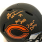 MVP Authentics Brian Urlacher Signed Inscribed Bears Full Size Authentic Eclipse Helmet Bas Coa 629.10 sports jersey framing , jersey framing