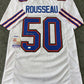 MVP Authentics Buffalo Bills Gregory Rousseau Autographed Signed Jersey Jsa Coa 143.10 sports jersey framing , jersey framing