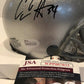 MVP Authentics Carlos Hyde Autographed Signed Ohio State Buckeyes Mini Helmet Jsa Coa 90 sports jersey framing , jersey framing