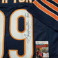 MVP Authentics Chicago Bears Dan Hampton Autographed Signed Inscribed Jersey Jsa Coa 89.10 sports jersey framing , jersey framing