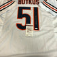 MVP Authentics Chicago Bears Dick Butkus Autographed Signed Jersey Jsa  Coa 143.10 sports jersey framing , jersey framing