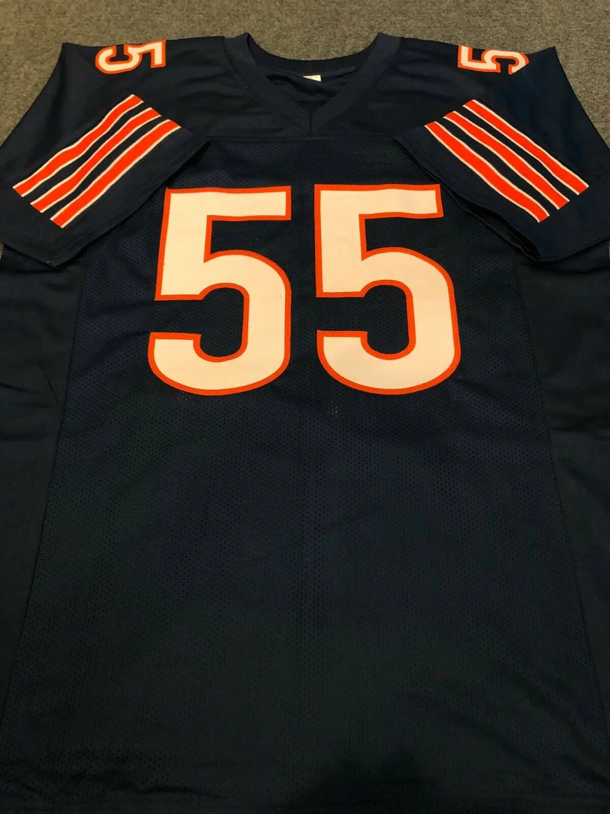 MVP Authentics Chicago Bears Lance Briggs Autographed Signed Jersey Beckett Coa 89.10 sports jersey framing , jersey framing