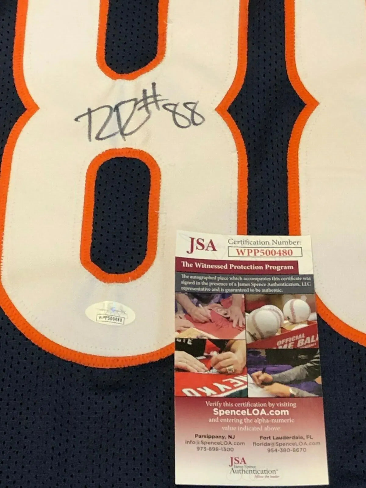 MVP Authentics Chicago Bears Riley Ridley Autographed Signed Jersey Jsa Coa 107.10 sports jersey framing , jersey framing