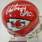 MVP Authentics Christian Okoye Autographed Signed Kc Chiefs Mini Helmet Jsa Coa 89.10 sports jersey framing , jersey framing