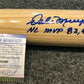 MVP Authentics Dale Murphy Autographed Signed Inscribed Rawlings Pro Bat Psa Coa 143.10 sports jersey framing , jersey framing