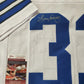 MVP Authentics Dallas Cowboys Tony Dorsett Autographed Signed Jersey Jsa Coa 161.10 sports jersey framing , jersey framing