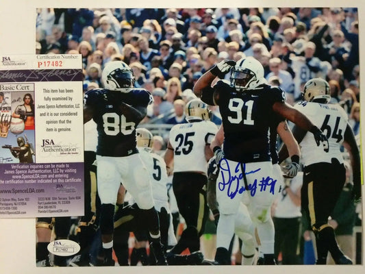 MVP Authentics Daquan Jones Autographed Signed Signed Penn State 8X10 Photo Jsa Coa 36 sports jersey framing , jersey framing
