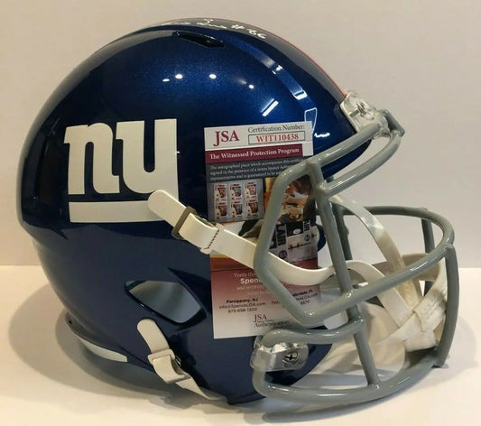 MVP Authentics Darius Slayton Signed N.Y. Giants Full Size Speed Replica Helmet Jsa Coa 206.10 sports jersey framing , jersey framing