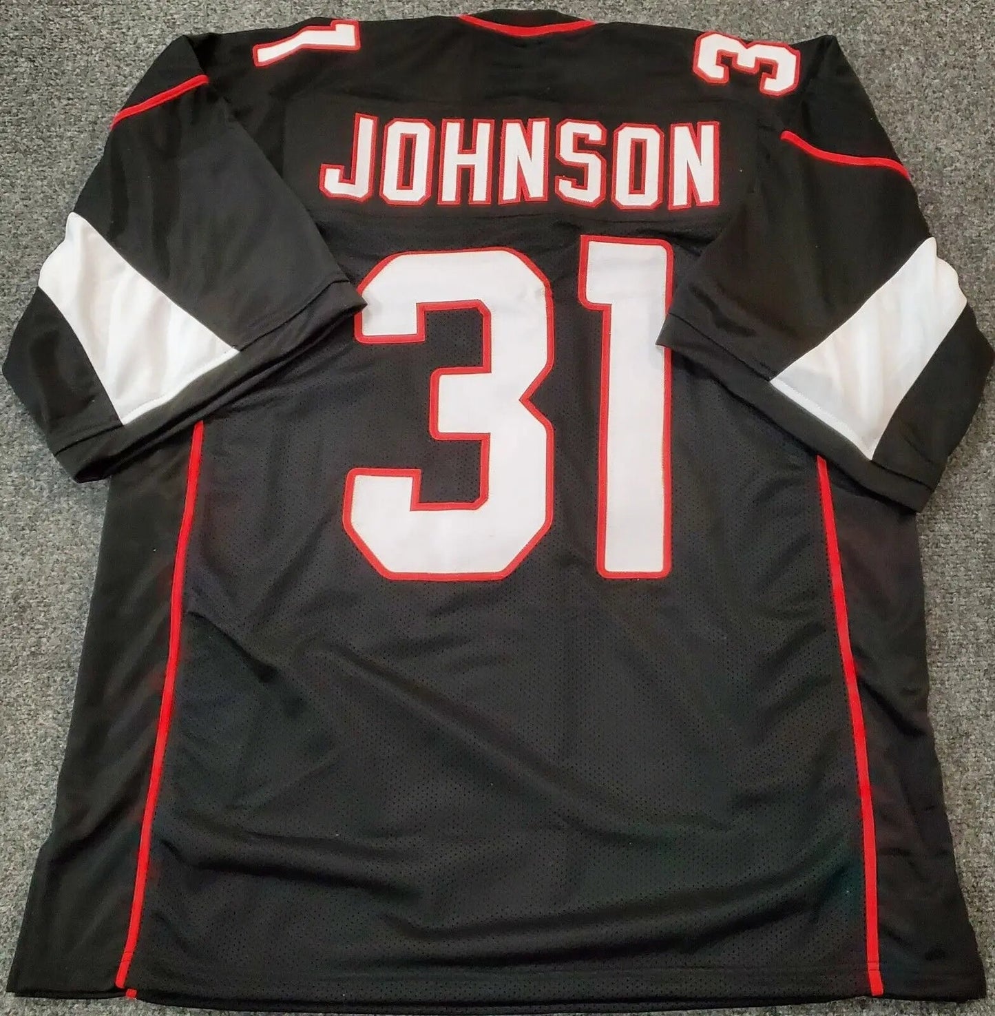 Unbranded David Johnson Custom Unsigned Arizona Cardinals Jersey 22.50 sports jersey framing , jersey framing