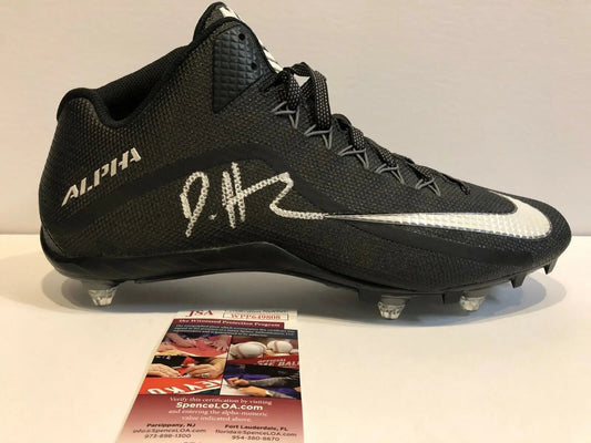 MVP Authentics Denver Broncos Daesean Hamilton Autographed Signed Nike Cleat Jsa Coa 107.10 sports jersey framing , jersey framing