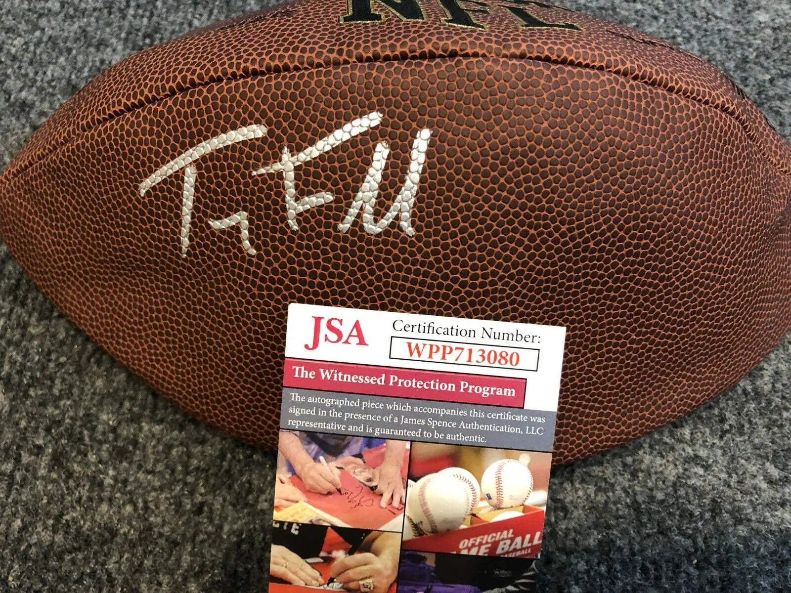 MVP Authentics Denver Broncos Troy Fumagalli Autographed Signed Nfl Football Jsa Coa 89.10 sports jersey framing , jersey framing