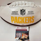 MVP Authentics Don Majkowski Autographed Signed Inscribed Logo Football Jsa Coa 116.10 sports jersey framing , jersey framing
