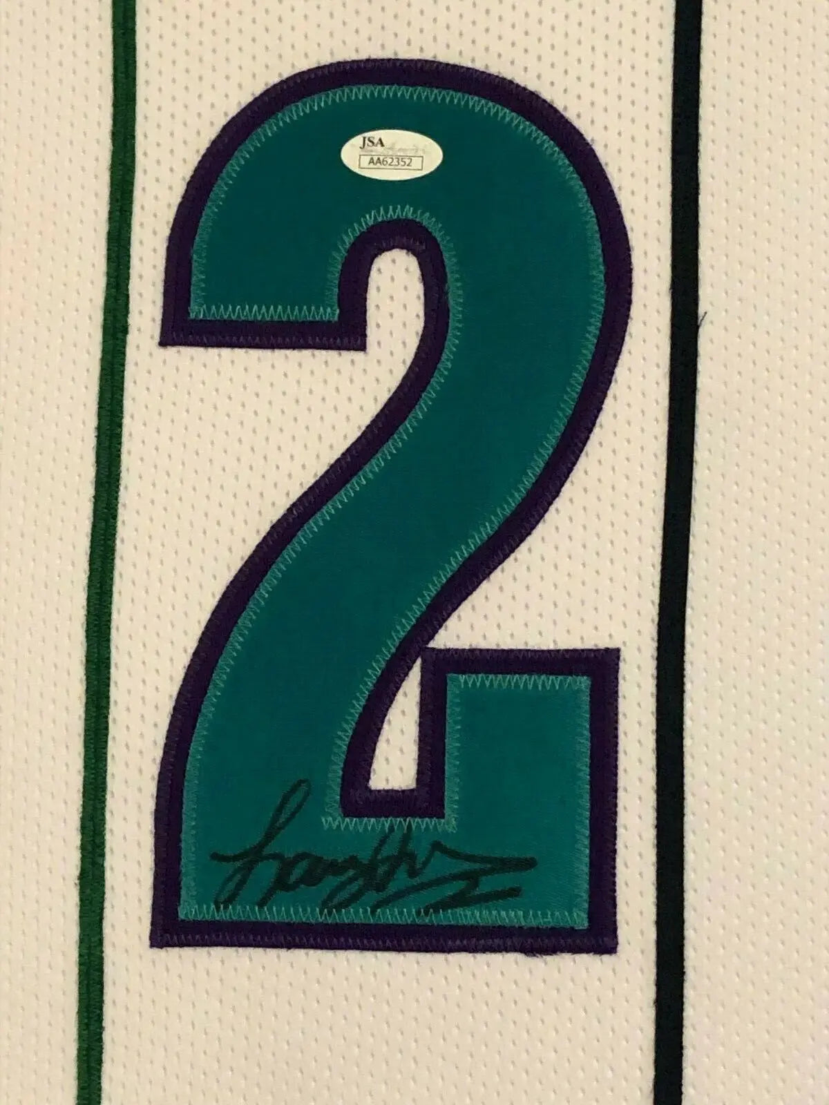 MVP Authentics Framed Charlotte Hornets Larry Johnson Signed Jersey Jsa Coa 360 sports jersey framing , jersey framing