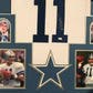 MVP Authentics Framed Danny White Autographed Signed Dallas Cowboys Jersey Jsa Coa 405 sports jersey framing , jersey framing