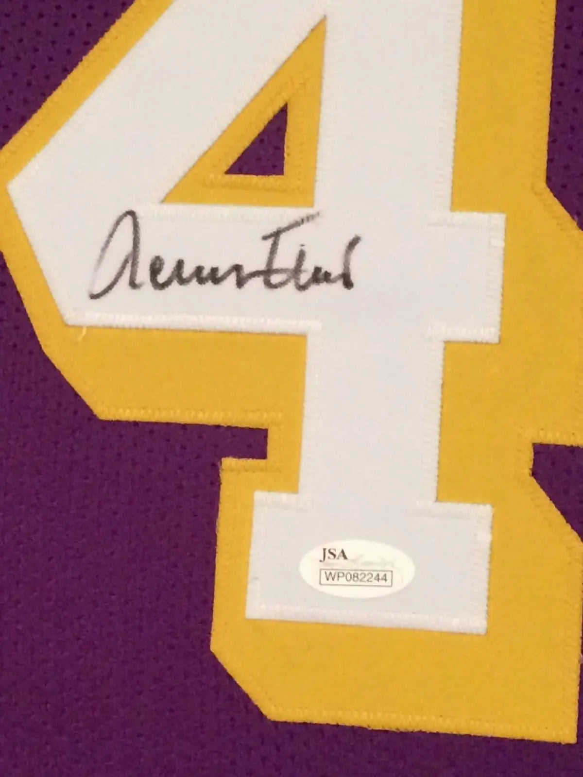 MVP Authentics Framed Jerry West Autographed Signed L.A. Lakers Jersey Jsa Coa 445.50 sports jersey framing , jersey framing