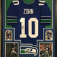 MVP Authentics Framed Jim Zorn Autographed Signed Insc Seattle Seahawks Jersey Jsa Coa 405 sports jersey framing , jersey framing
