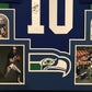 MVP Authentics Framed Jim Zorn Autographed Signed Insc Seattle Seahawks Jersey Jsa Coa 405 sports jersey framing , jersey framing