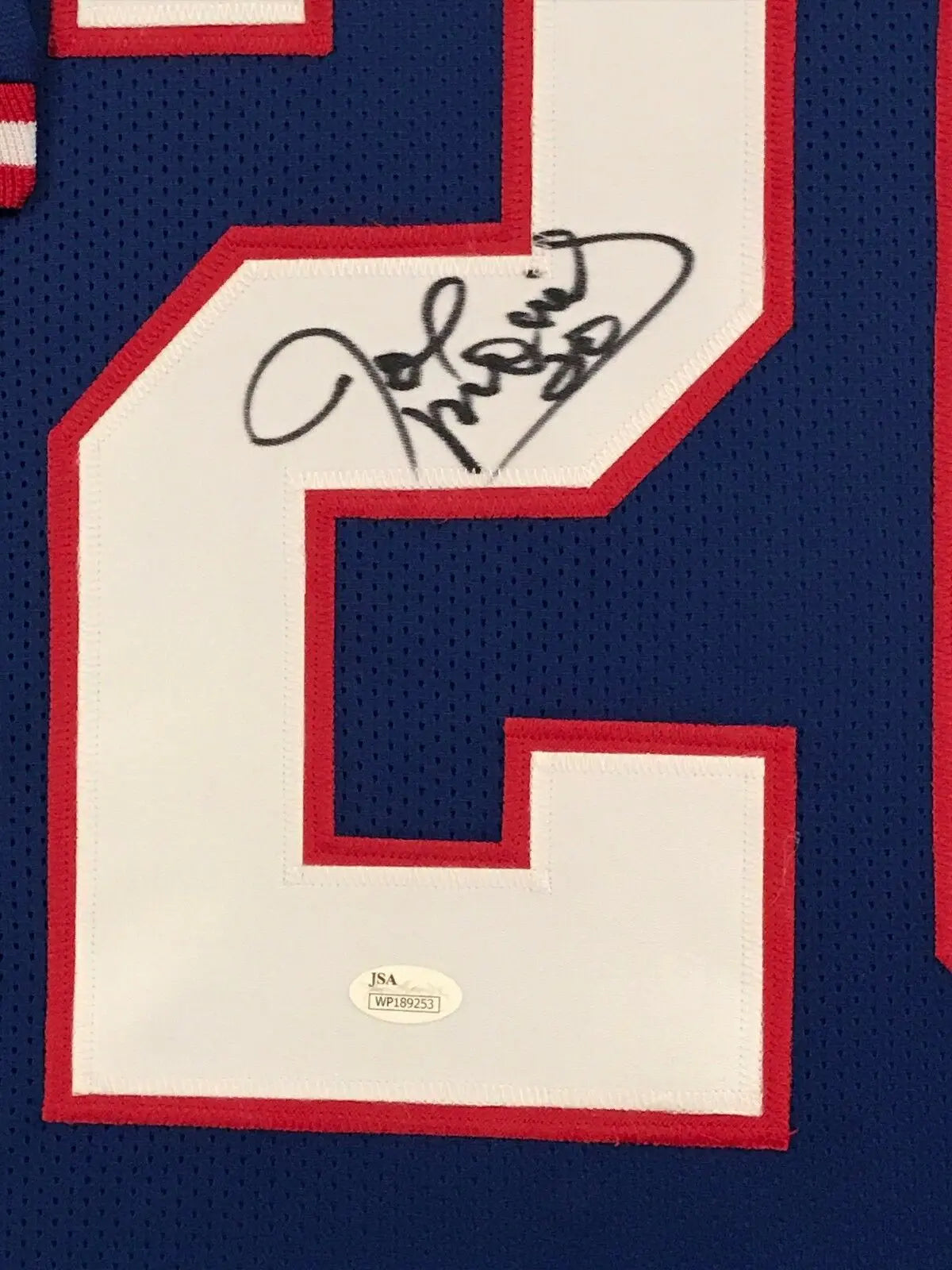 MVP Authentics Framed Joe Morris Autographed Signed New York Giants Jersey Jsa Coa 360 sports jersey framing , jersey framing
