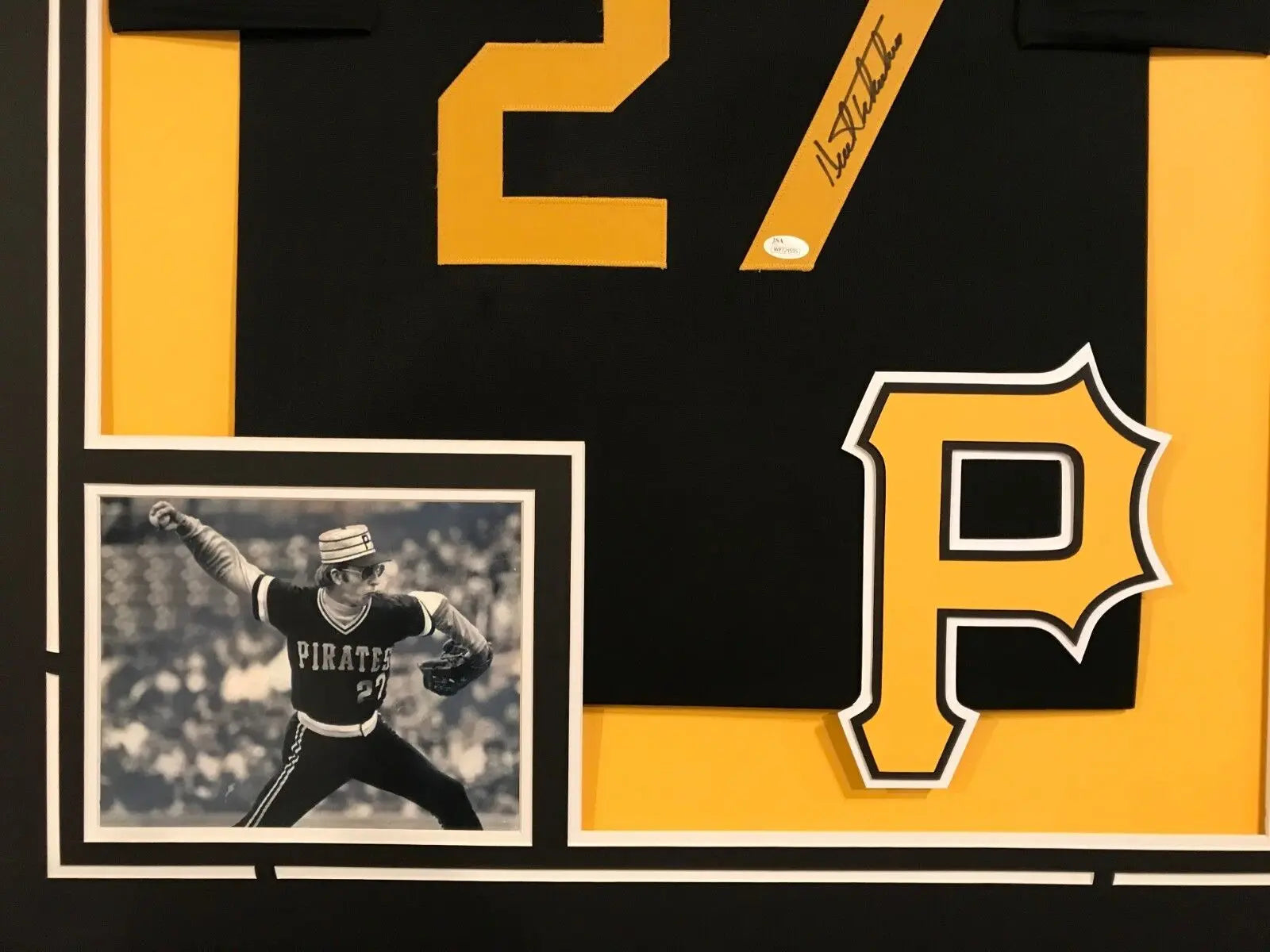 MVP Authentics Framed Kent Tekulve Autographed Signed Pittsburgh Pirates Jersey Jsa Coa 450 sports jersey framing , jersey framing