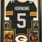 MVP Authentics Framed Paul Hornung Autographed Signed Greenbay Packers Jersey Jsa Coa 450 sports jersey framing , jersey framing