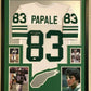 MVP Authentics Framed Philadelphia Eagles Vince Papale Autographed Signed Insc. Jersey Jsa Coa 360 sports jersey framing , jersey framing