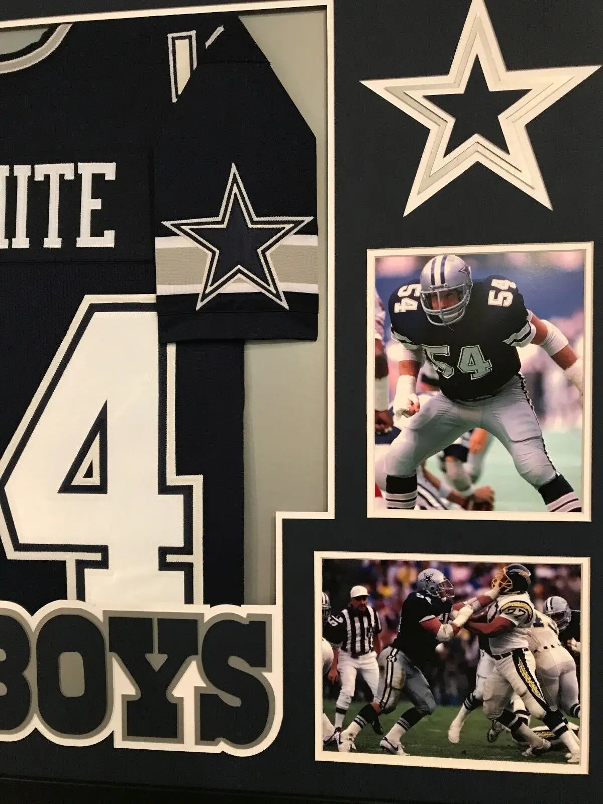 MVP Authentics Framed Randy White Autographed Signed Inscribed Dallas Cowboys Jersey Jsa Coa 450 sports jersey framing , jersey framing