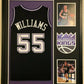 MVP Authentics Framed Sacramento Kings Jason Williams Autographed Signed Jersey Psa Coa 539.10 sports jersey framing , jersey framing