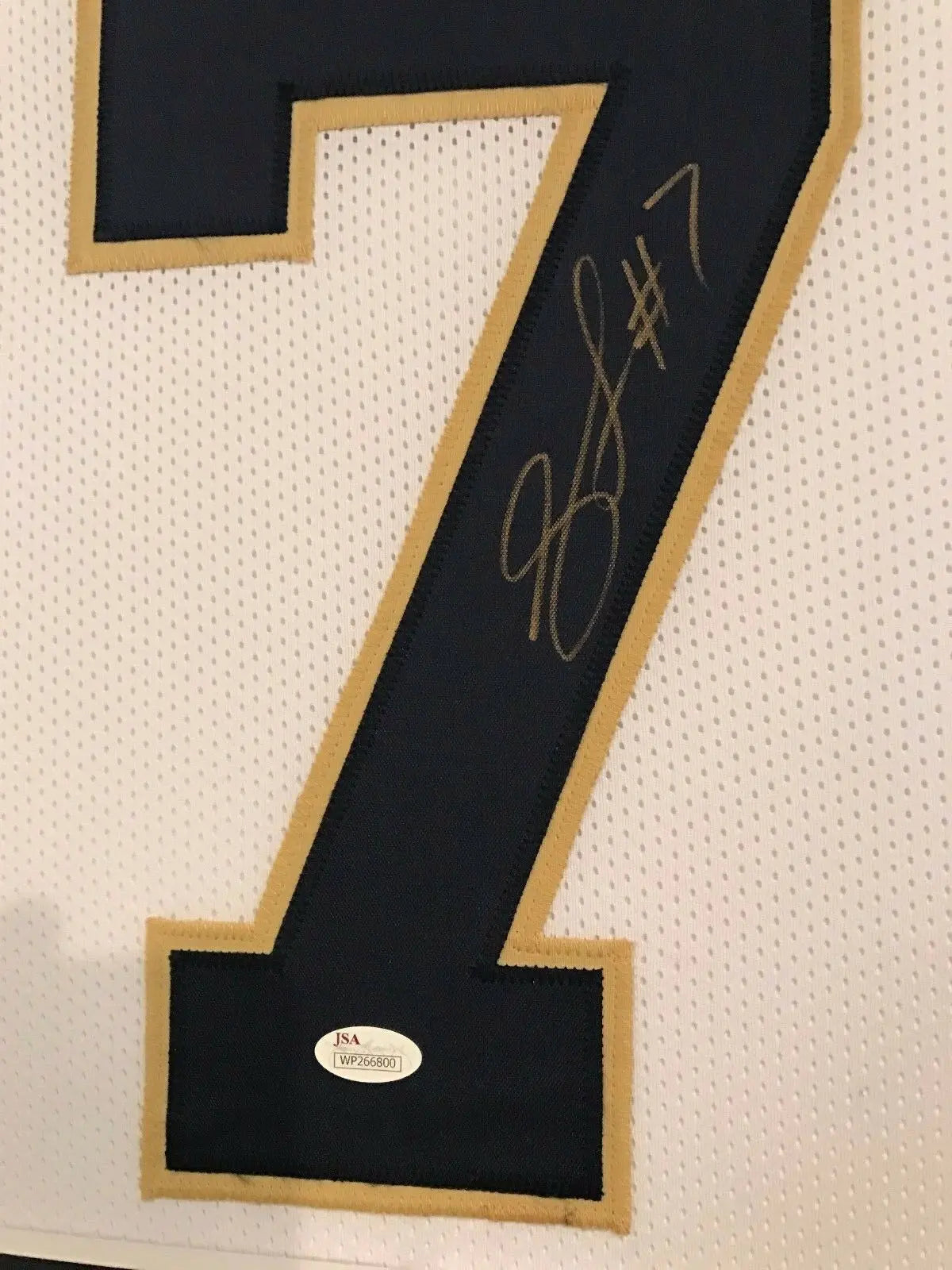 MVP Authentics Framed Stephon Tuitt Autographed Signed Notre Dame Jersey Jsa Coa 360 sports jersey framing , jersey framing
