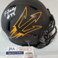 MVP Authentics Frank Darby Autographed Arizona State Sun Devils Eclipse Mini Helmet Jsa Coa 98.10 sports jersey framing , jersey framing