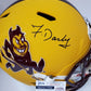 MVP Authentics Frank Darby Signed Arizona State Sun Devils Replica Full Size Helmet Jsa Coa 224.10 sports jersey framing , jersey framing