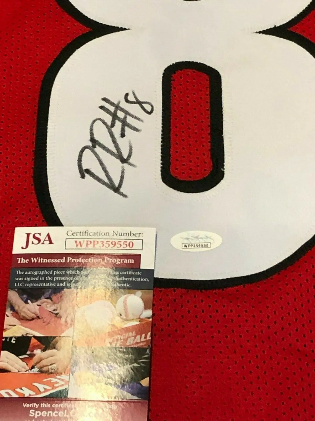 MVP Authentics Georgia Bulldogs Riley Ridley Autographed Signed Jersey Jsa Coa 107.10 sports jersey framing , jersey framing