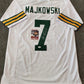 MVP Authentics Green Bay Packers Don Majkowski Autographed Signed Jersey Jsa Coa 89.10 sports jersey framing , jersey framing