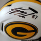MVP Authentics Green Bay Packers Jordy Nelson Signed Full Size Lunar Auth Helmet Beckett Coa 674.10 sports jersey framing , jersey framing