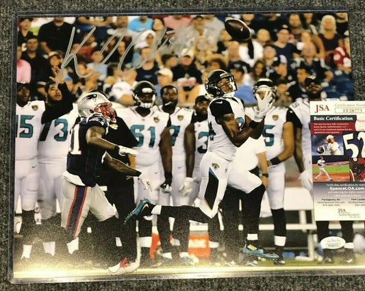 MVP Authentics Jacksonville Jaguars Keelan Cole Autographed Signed 11X14 Photo Jsa  Coa 44.10 sports jersey framing , jersey framing