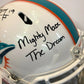 MVP Authentics Jakeem Grant Signed Inscr Miami Dolphins Full Size Speed Replica Helmet Jsa Coa 251.10 sports jersey framing , jersey framing